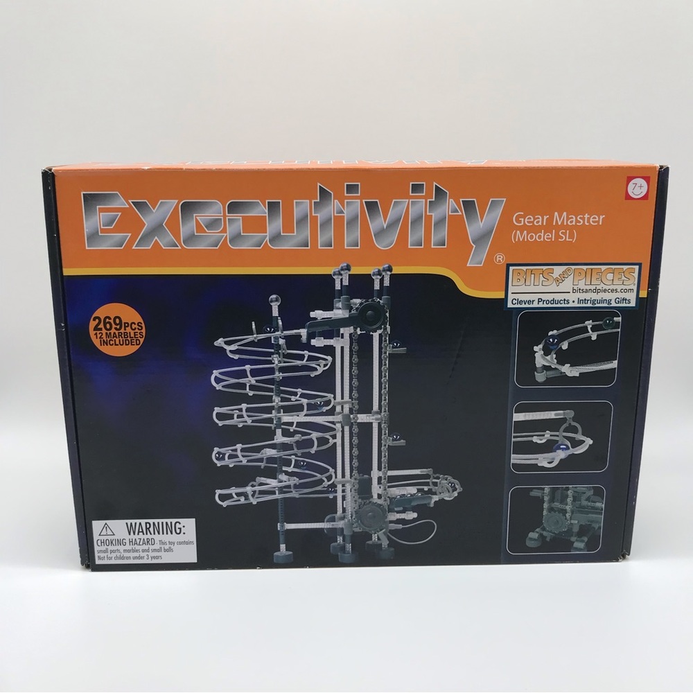 Executivity Gear Master Marble Maze Marble Track Set Building Toy Kids Project